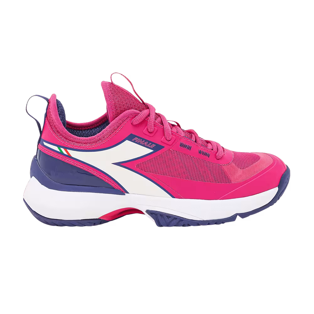 Diadora Women's Finale AG Pink Yarrow Blueprint