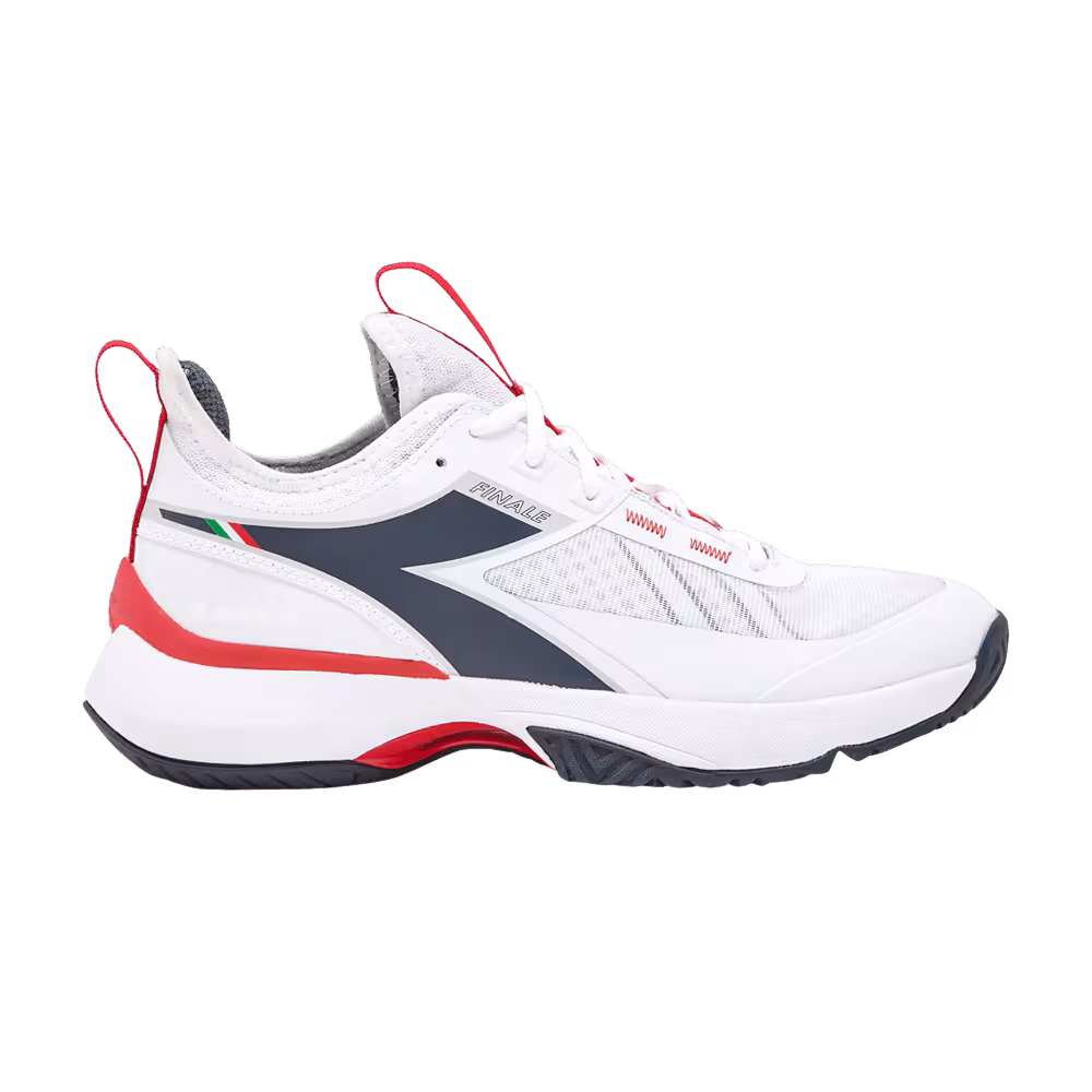 Diadora Finale AG White Blue Corsair