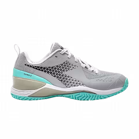 Diadora Wmns Blushield Torneo 2 AG 'Silver Aruba Blue'