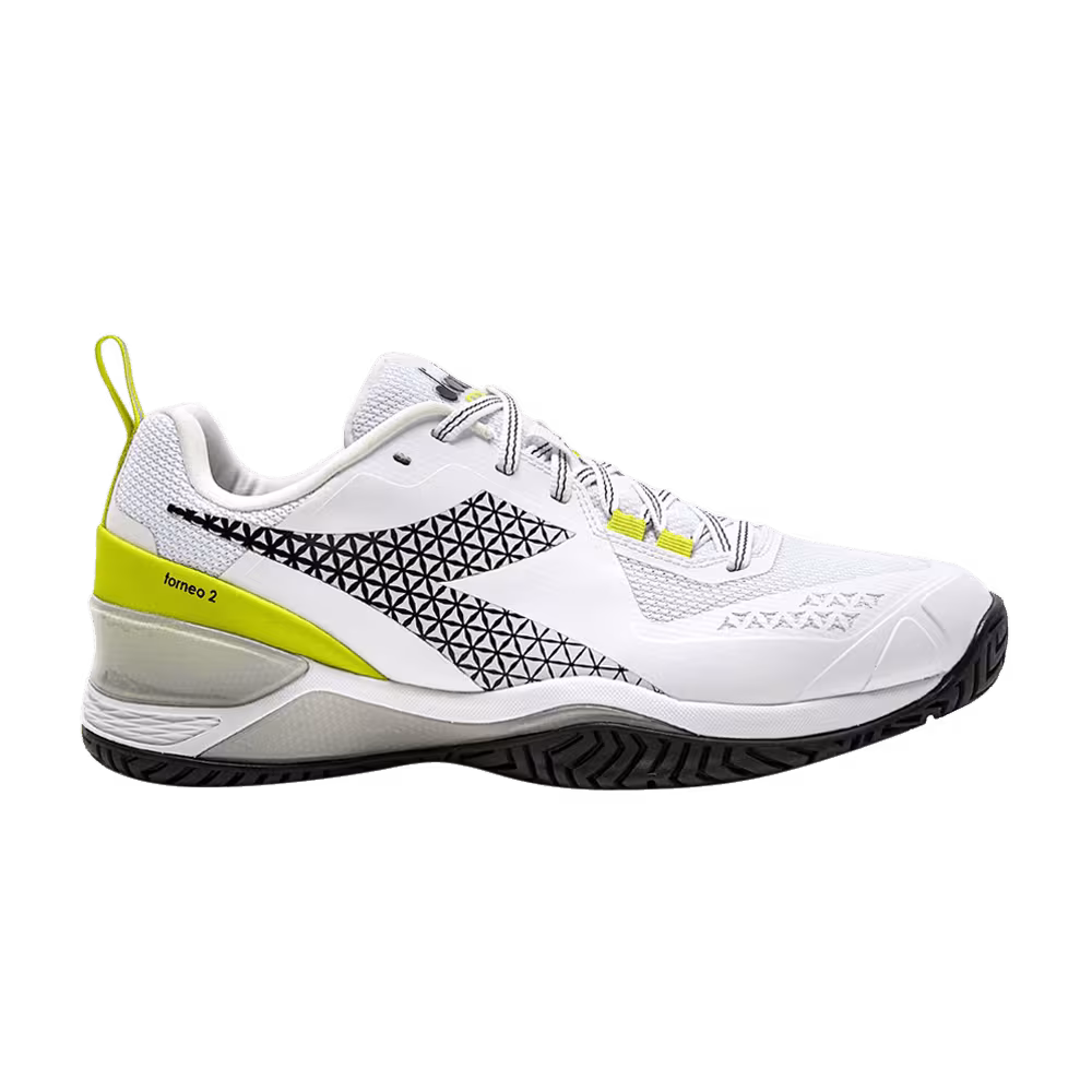 Diadora Women's Blushield Torneo 2 AG White Evening Primrose