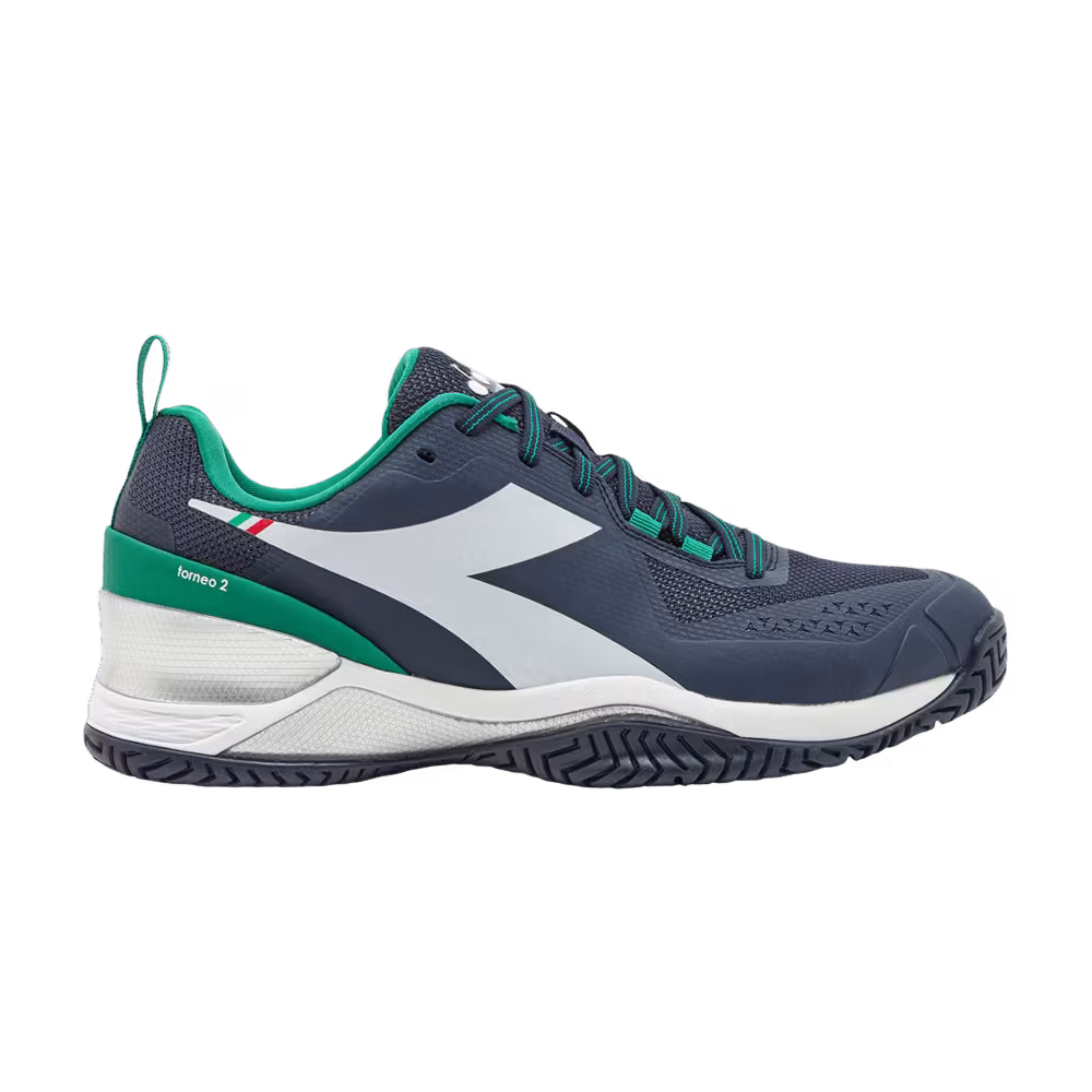 Diadora Blushield Torneo 2 AG Blue Corsair Green