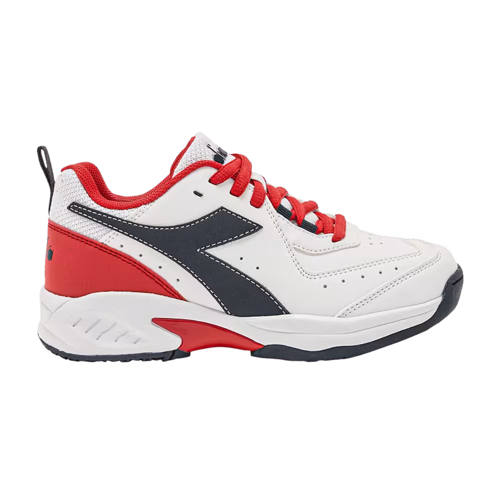 Diadora S.Challenge 5 SL Big Kid White Fiery Red