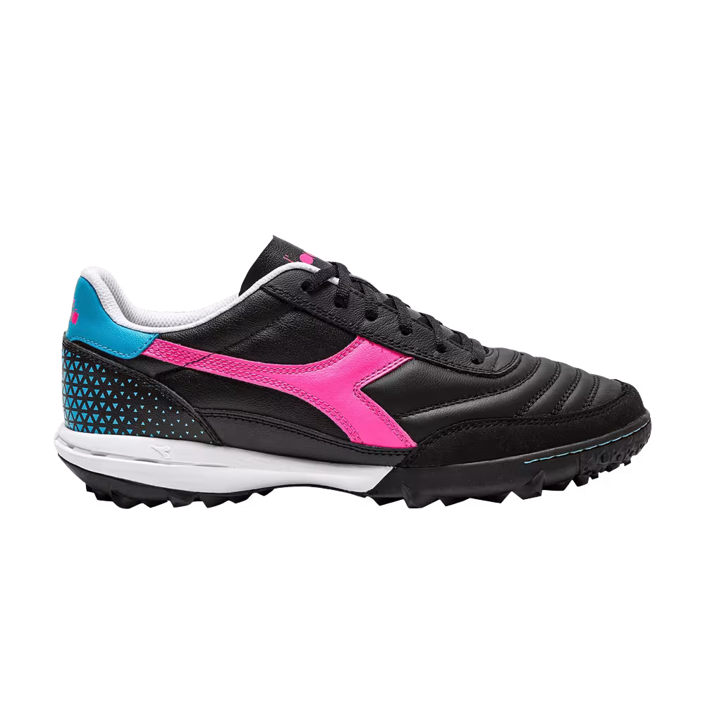 Diadora Calcetto GR LT TF Black Pink Fluorescent