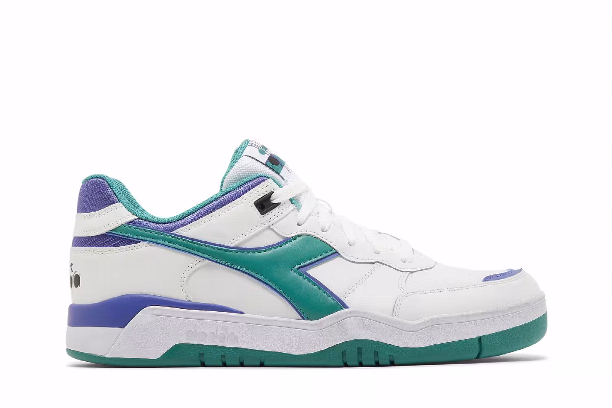 Diadora B.56 Icona White GreenLake, view 2