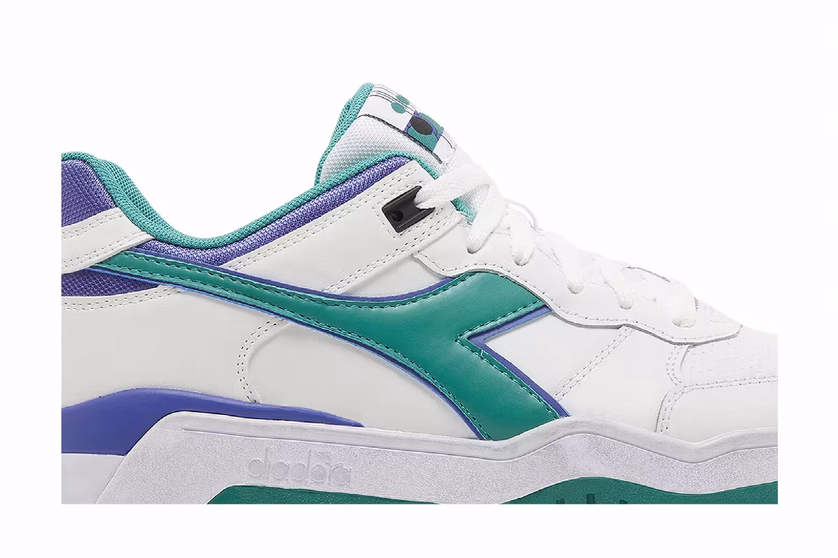 Diadora B.56 Icona White GreenLake, view 3