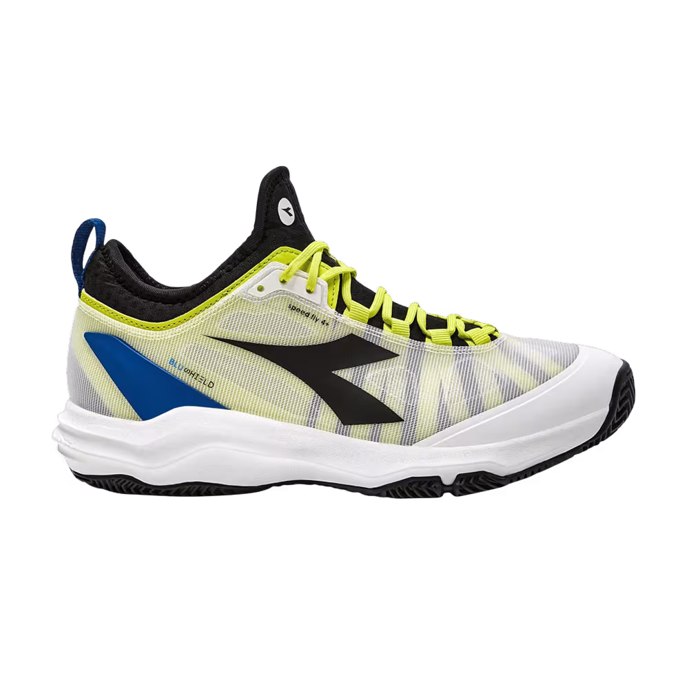Diadora Speed Blushield Fly 4+ Clay White Dejavu Blue