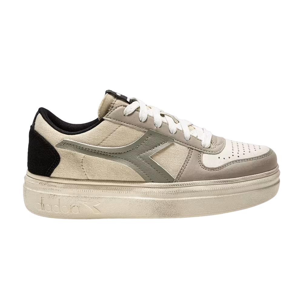 Diadora Women's Magic Bold Dunes Abbey Stone Bone White