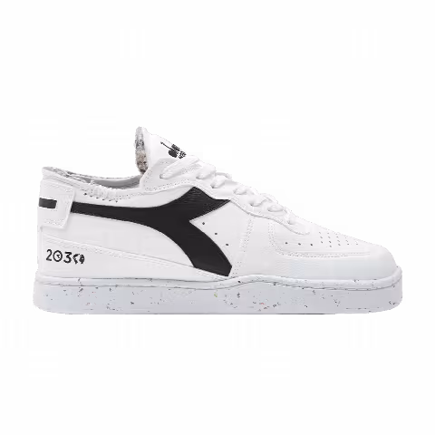 Diadora Mi Basket Row Cut 2030 'White Black'