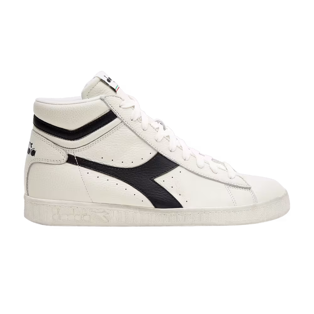 Diadora Game L High Waxed White Black