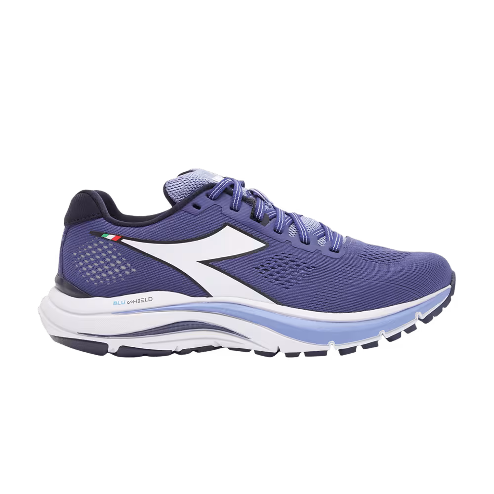 Diadora Women's Mythos Blushield 7 Vortice Navy Blue Deep Periwinkle