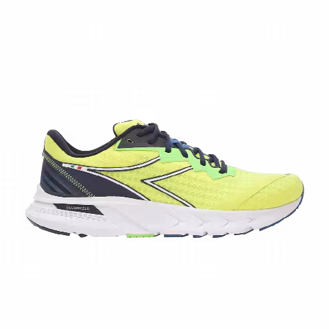 Diadora Mythos Blushield Volo 2 'Neon Yellow Black Iris'