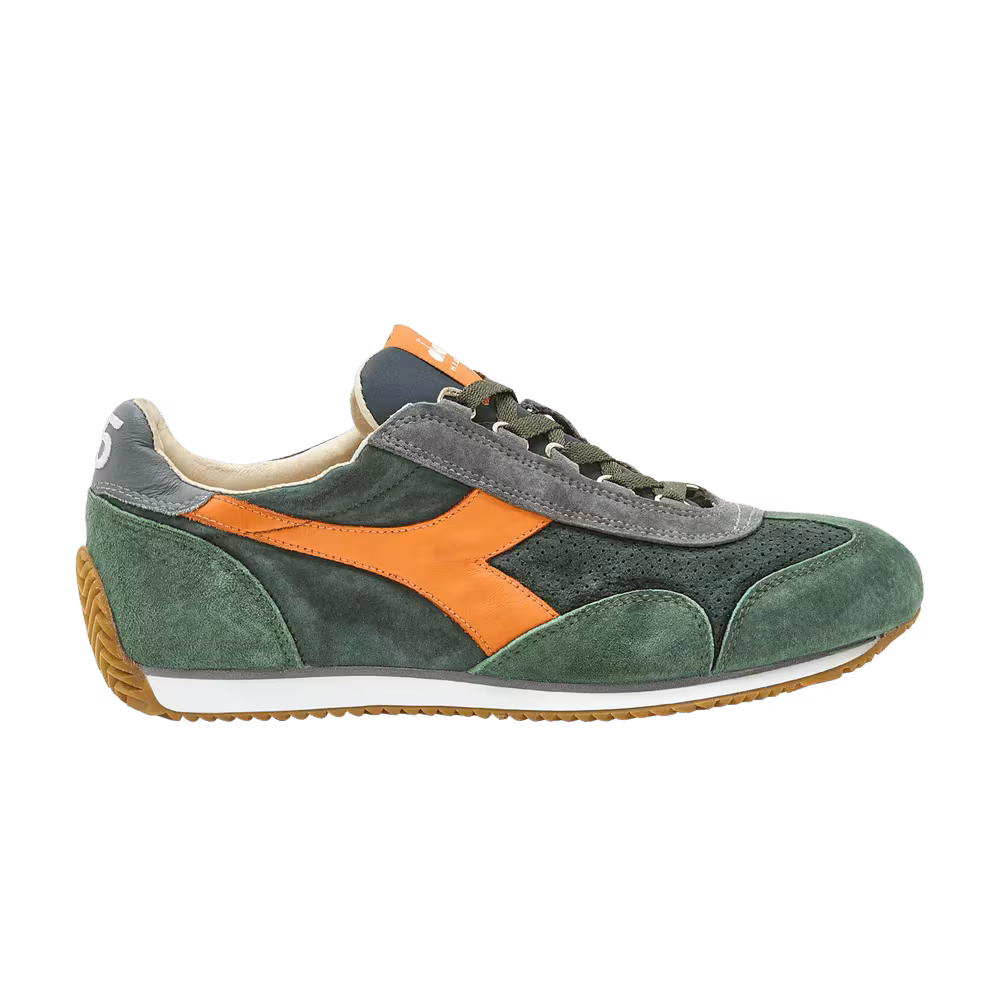 Diadora Equipe Suede SW Green Night Orange