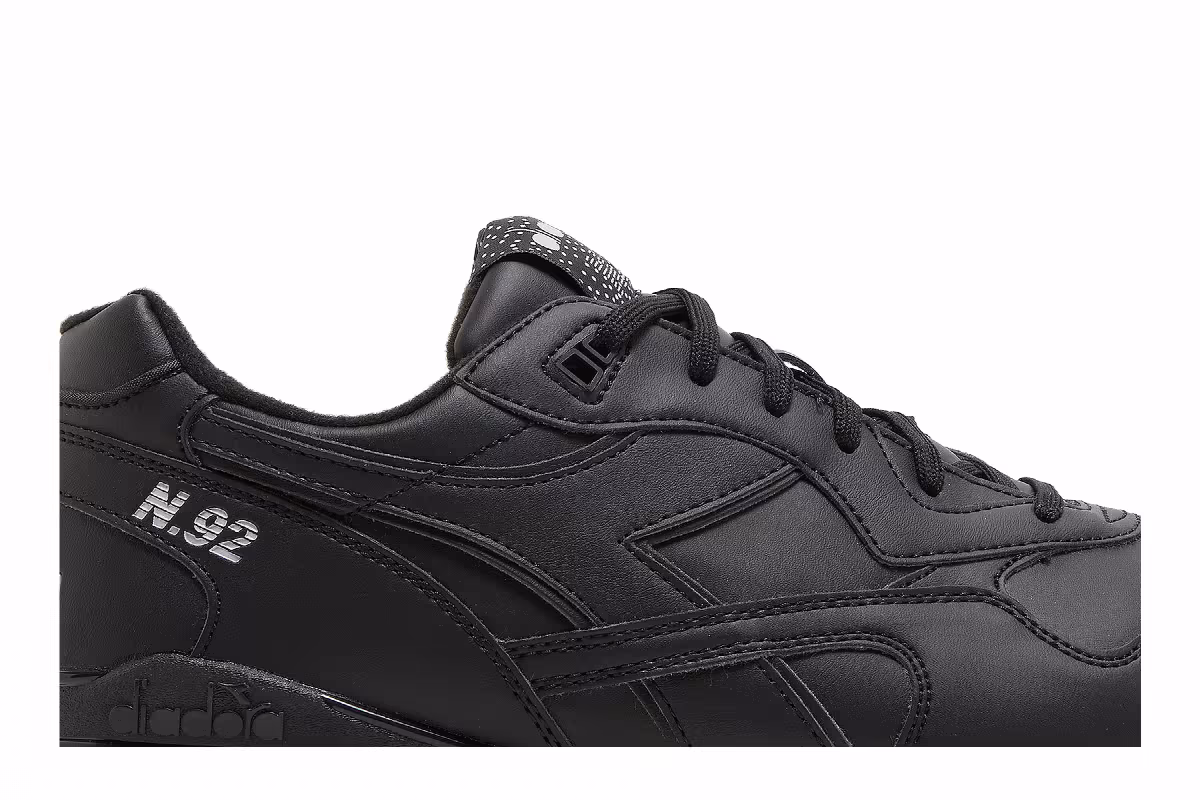 Diadora N.9 Leather Black, view 3
