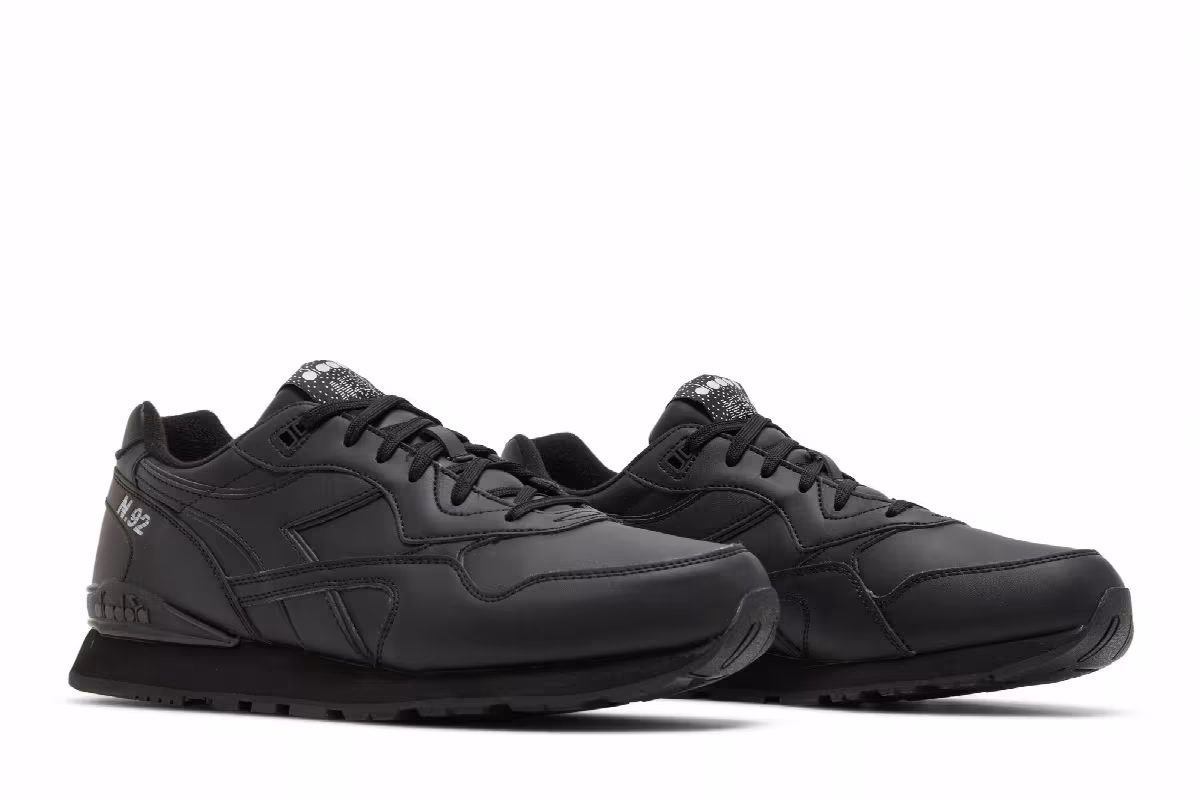 Diadora N.9 Leather Black, view 9