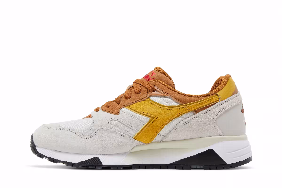 Diadora N9002 Overland White Sudan Brown, view 4