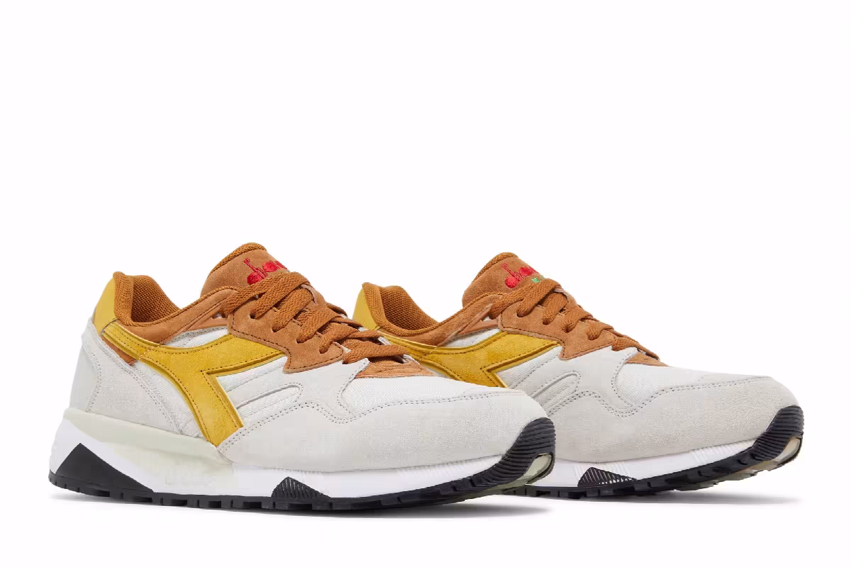 Diadora N9002 Overland White Sudan Brown, view 9