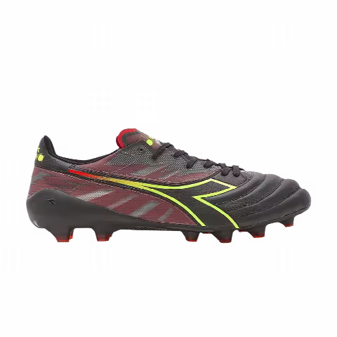 Diadora Brasil Elite Veloce Made in Italy LPX 'Black Yellow Red'