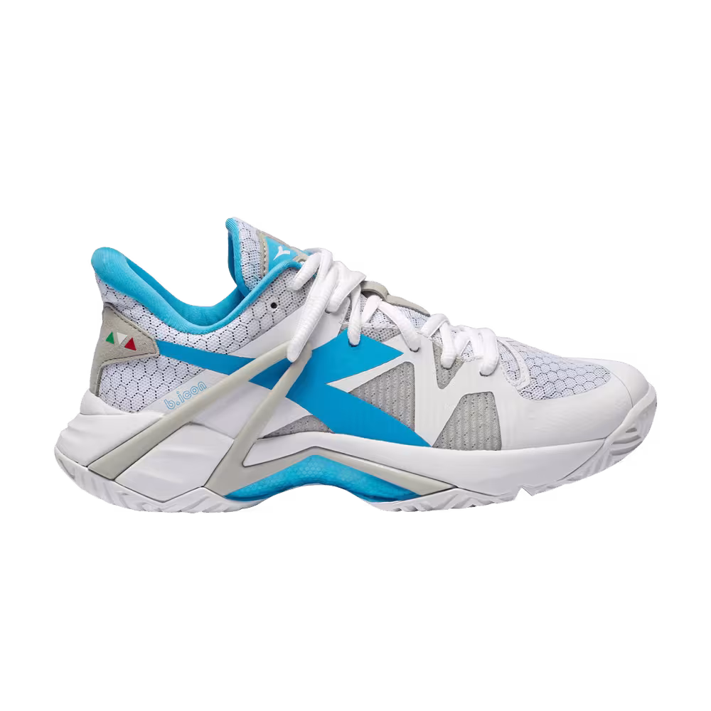 Diadora Women's B.Icon AG White Aquarius