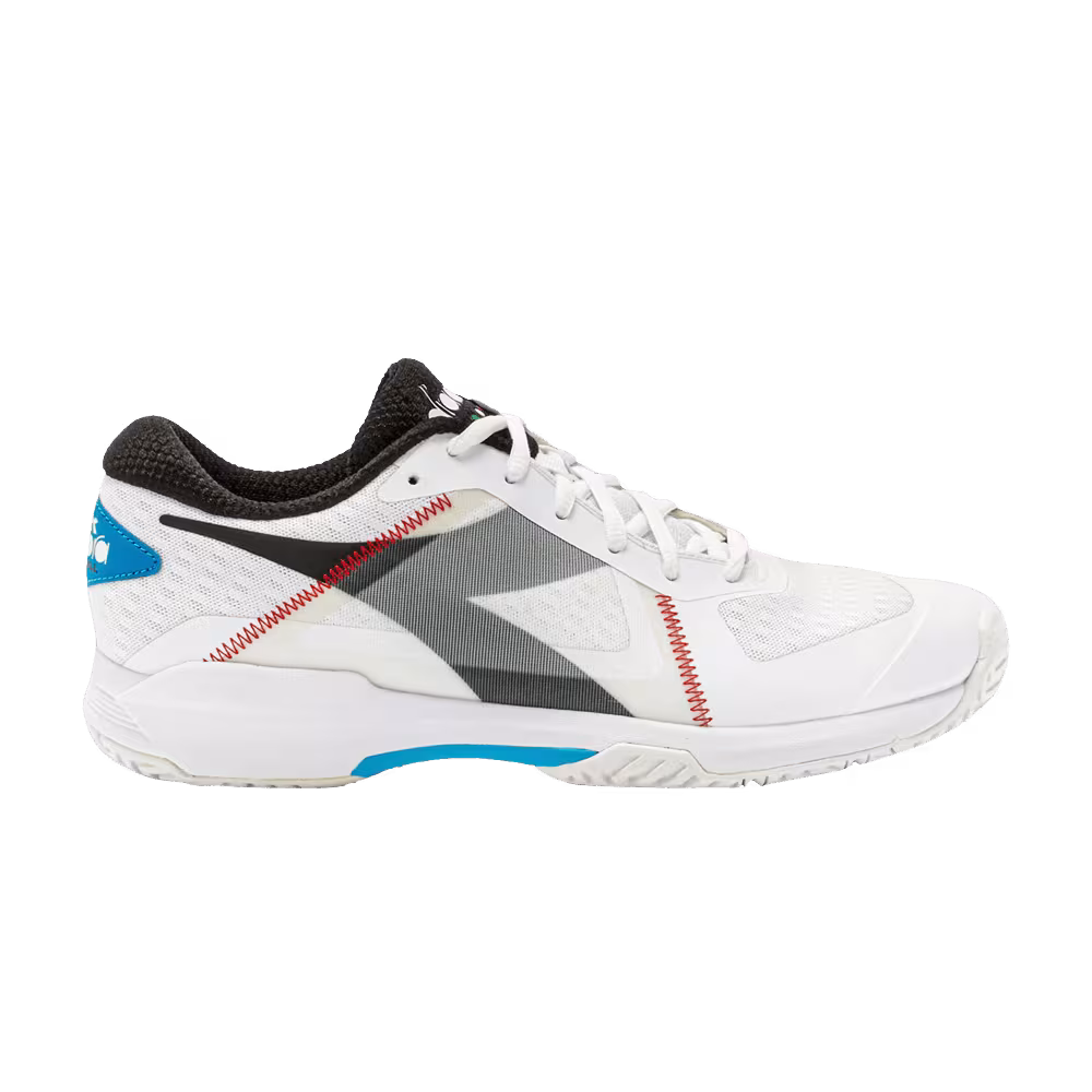 Diadora Trofeo AG White Black Blue Jewel