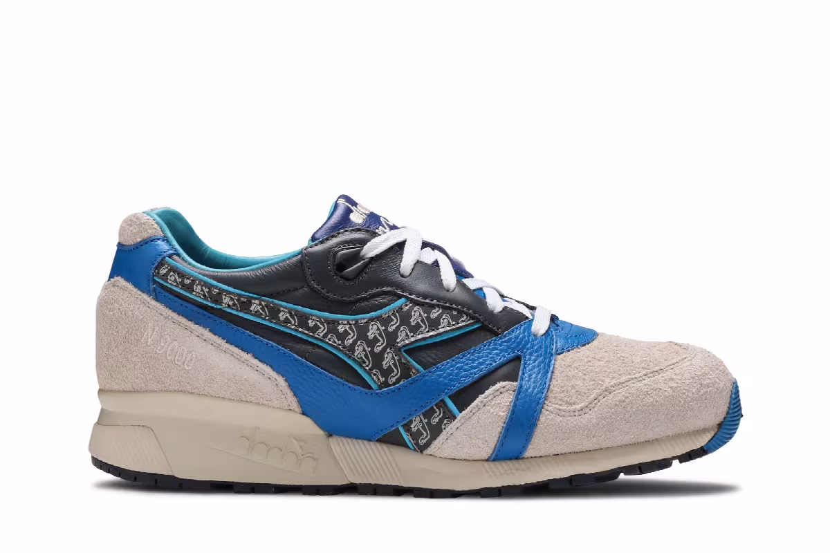 Hanon x Diadora N9000 Pictish Warrior, view 2