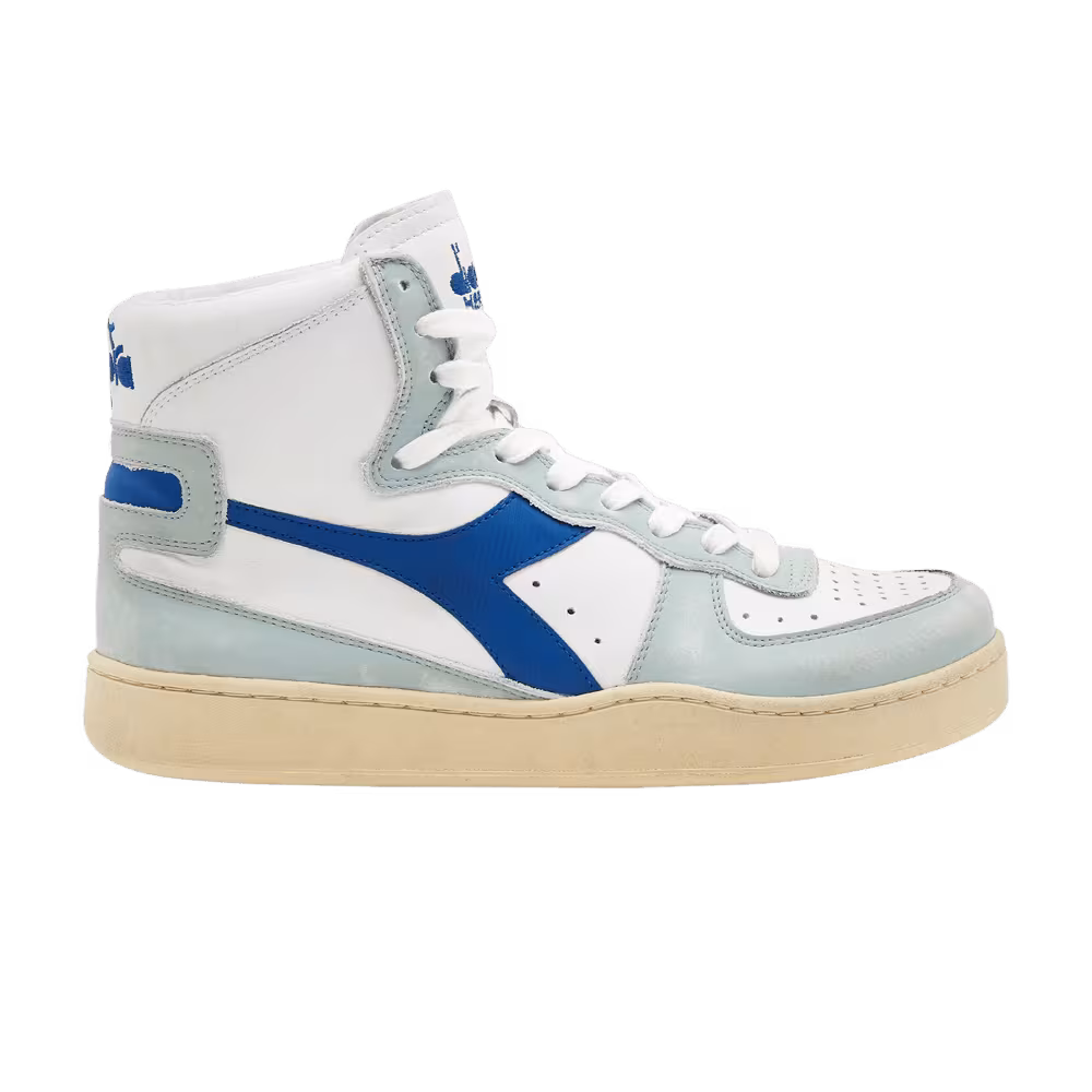 Diadora Mi Basket High Used Grey Dark Antique Silver