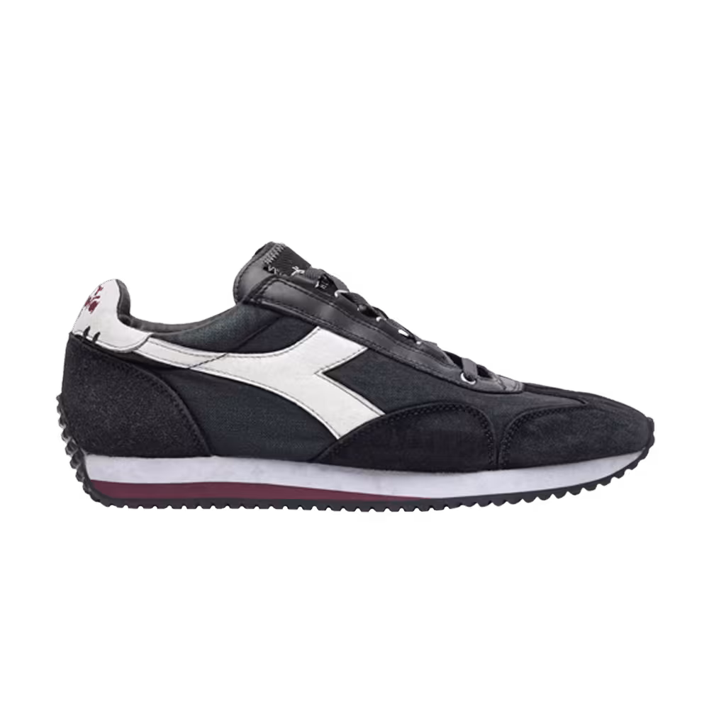 Diadora Equipe H Dirty Stone Wash Evo Anthracite Black