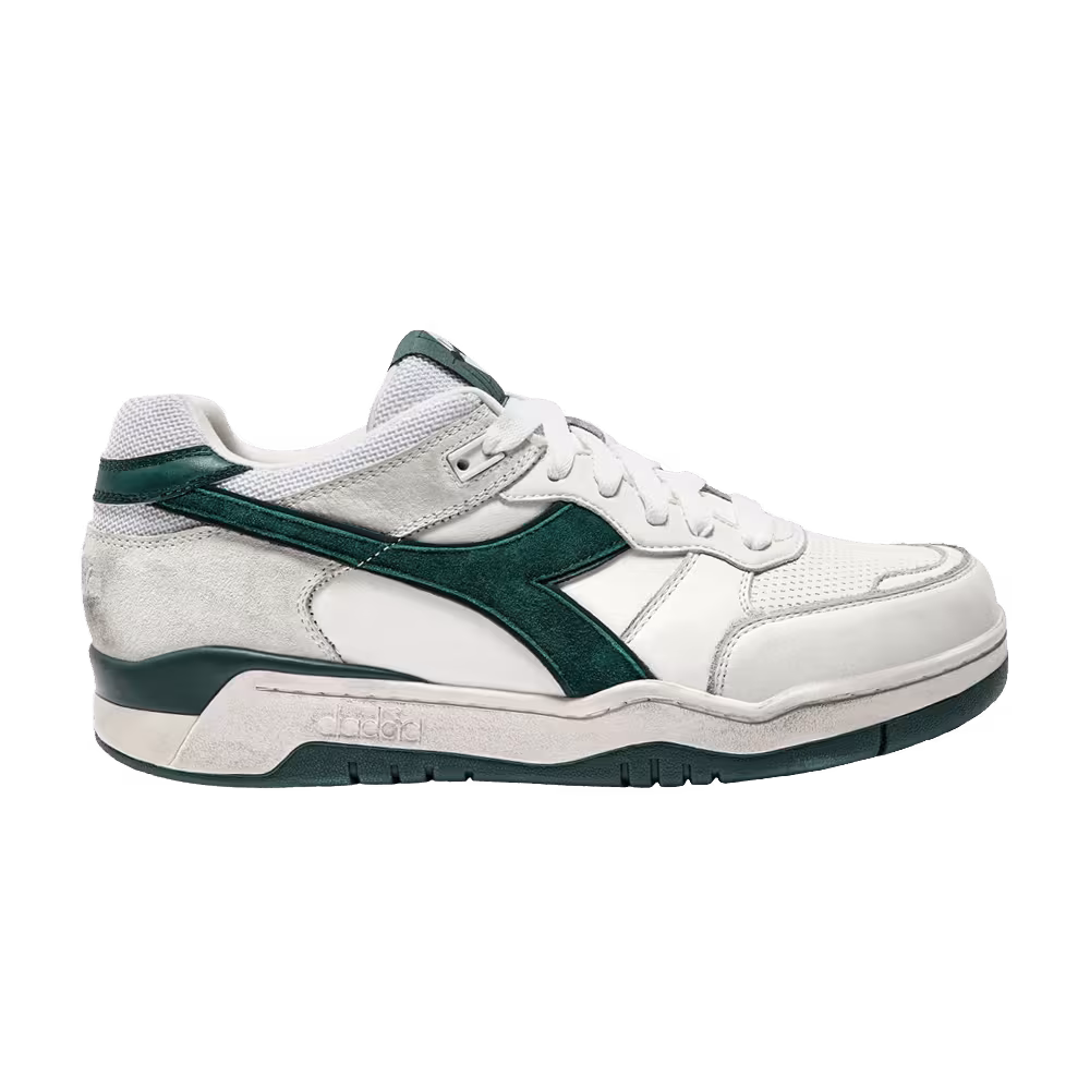 Diadora B.560 Used White Bistro Green