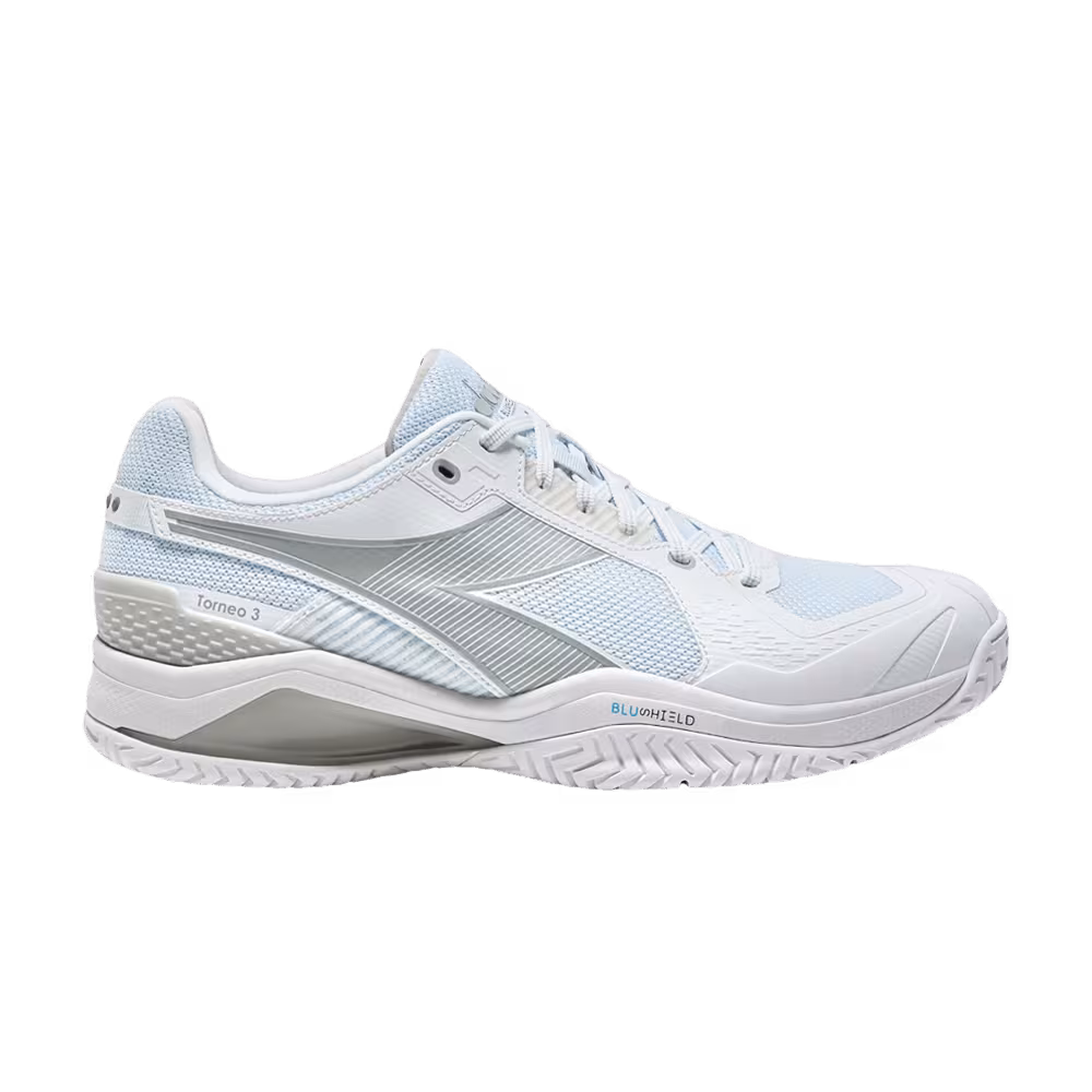 Diadora Blushield Torneo 3 AG White Silver