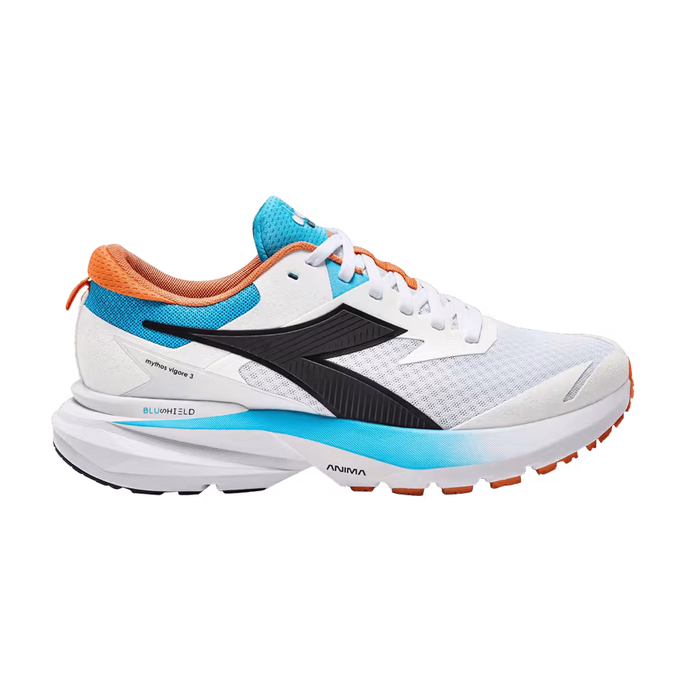 Diadora Mythos Blushield Vigore 3 White Black Aquarius