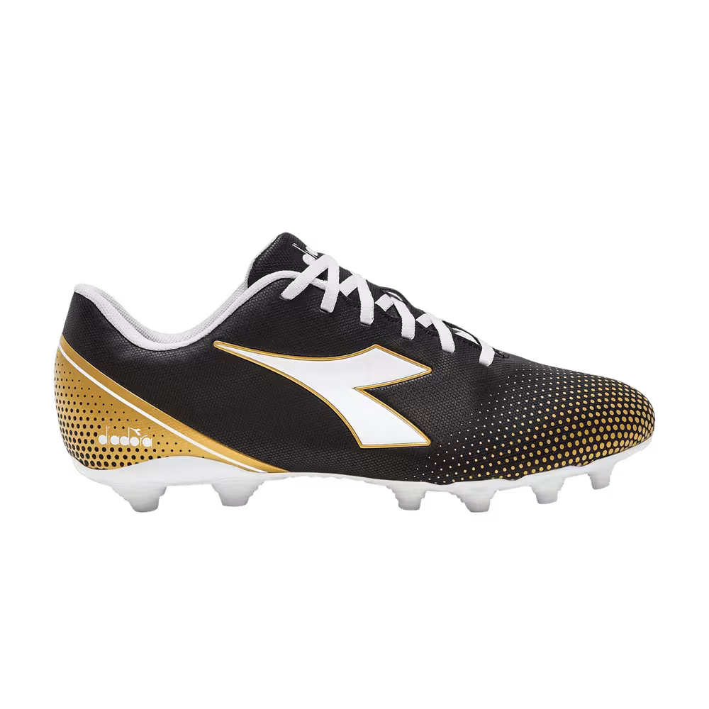 Diadora Pichichi 7 MG14 Black White Gold