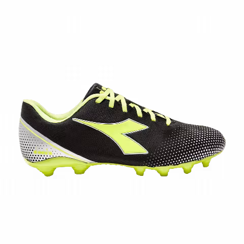 Diadora Pichichi 7 MG14 'Black Yellow Fluo Silver'