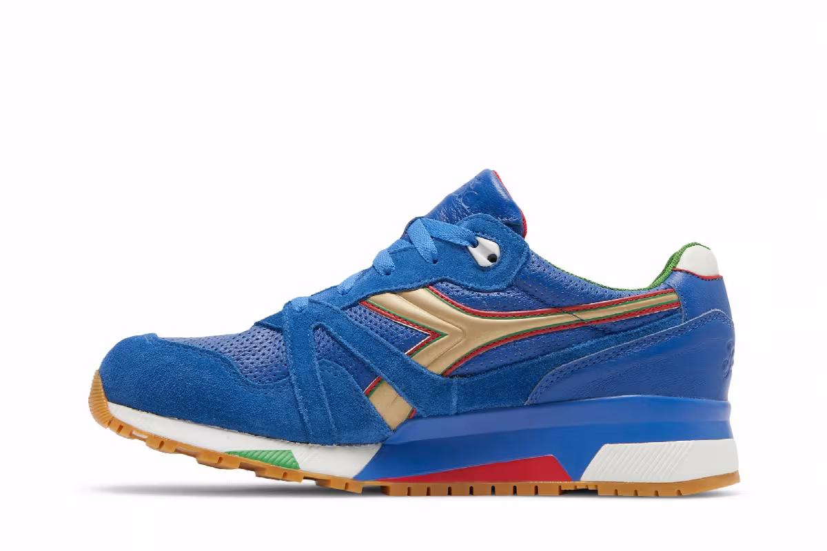 Packer x Diadora N9000 Azzurri, view 4
