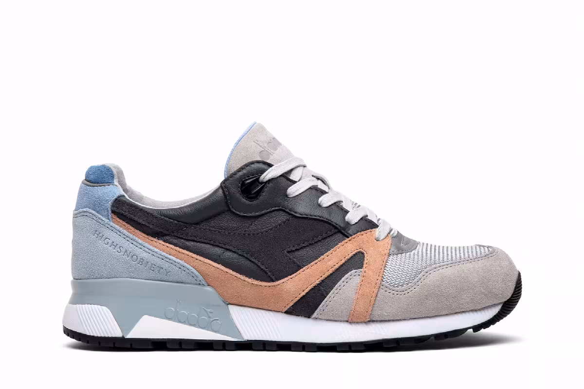 Highsnobiety x Diadora N9000 Eastern Bluebird, view 2