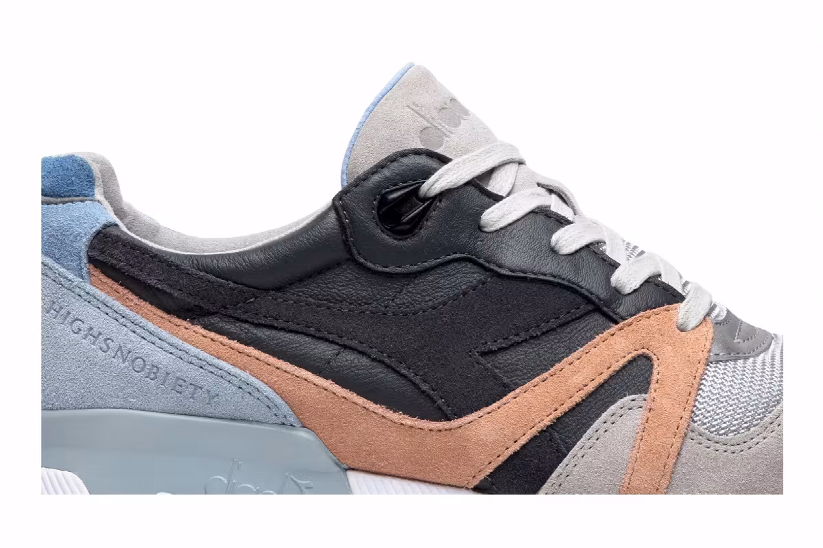 Highsnobiety x Diadora N9000 Eastern Bluebird, view 3