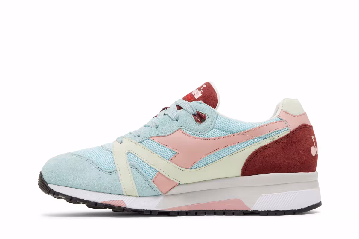 Diadora N9000 Made in Italy Sky Blue Clear Water, view 4