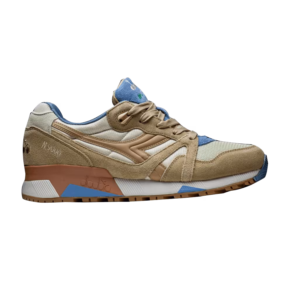 Diadora N9000 Nylon Beige Sheepskin