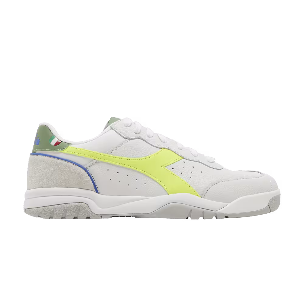 Diadora Maverick Ball White Acid Green
