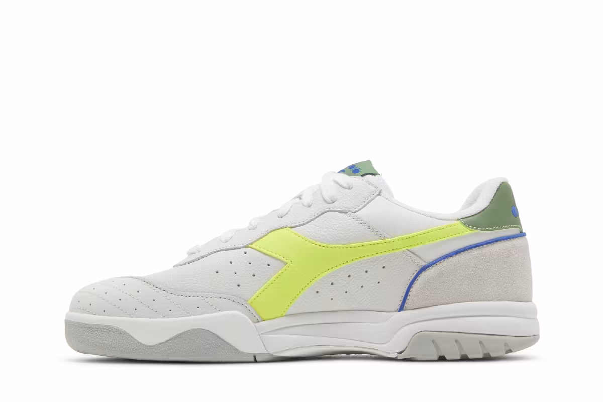 Diadora Maverick Ball White Acid Green, view 4