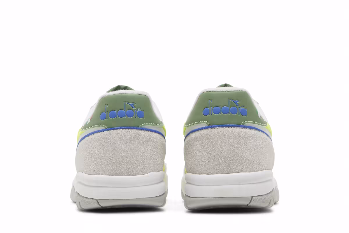 Diadora Maverick Ball White Acid Green, view 7