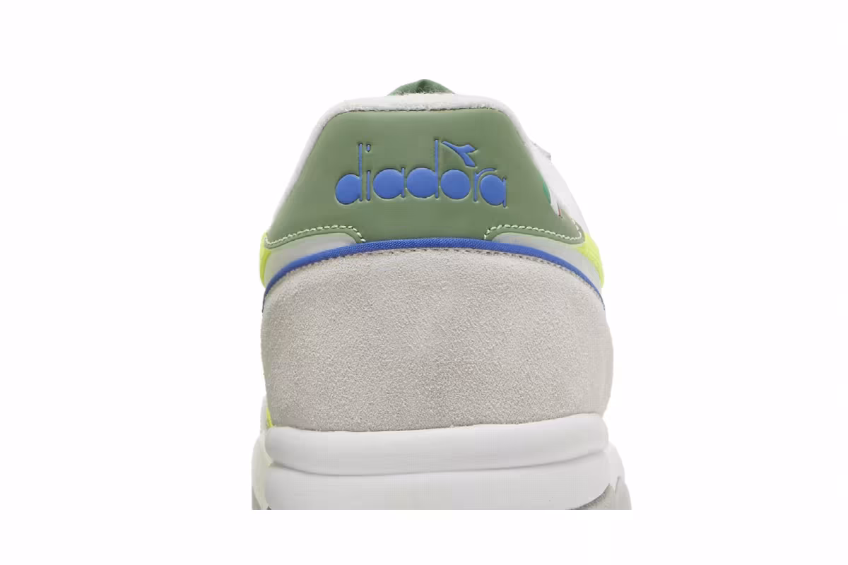 Diadora Maverick Ball White Acid Green, view 8