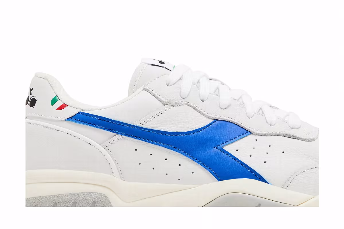 Diadora Maverick H.O.C. White Dark Royal, view 3