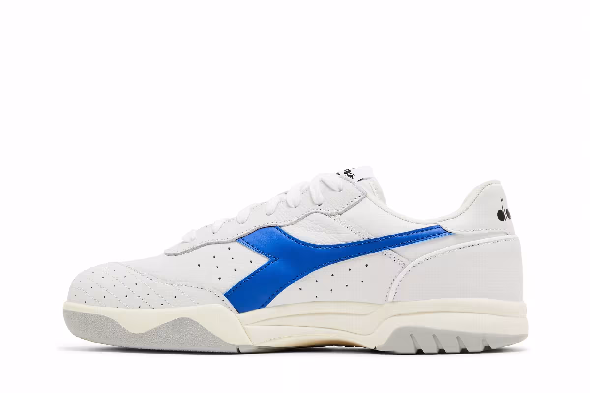 Diadora Maverick H.O.C. White Dark Royal, view 4