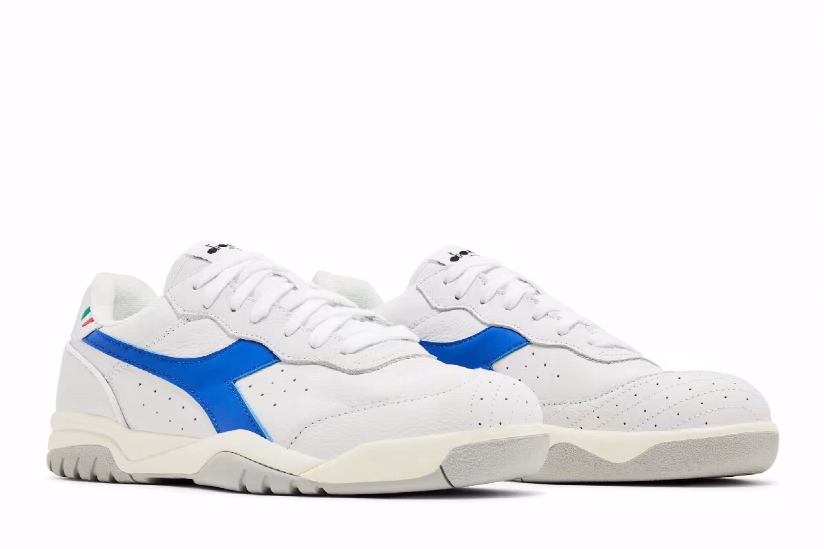 Diadora Maverick H.O.C. White Dark Royal, view 9