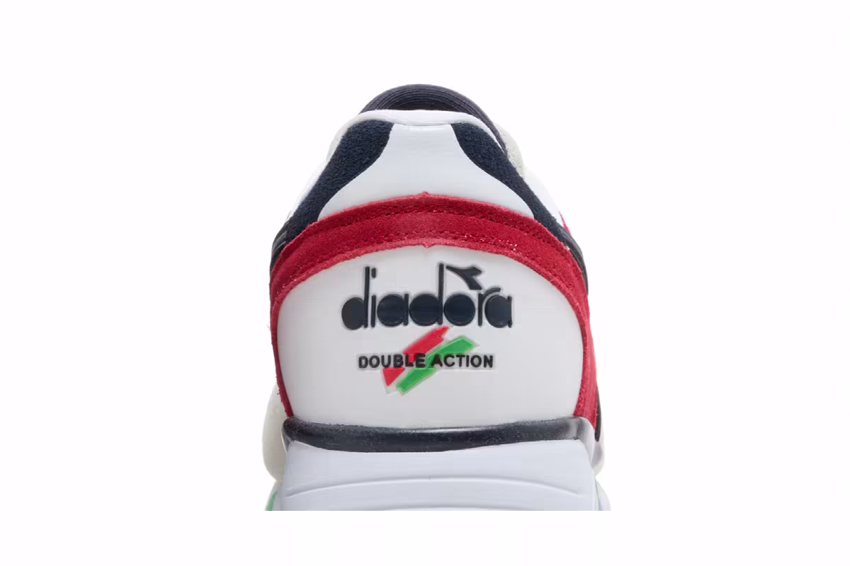 Diadora N9002 White Blue Red, view 8