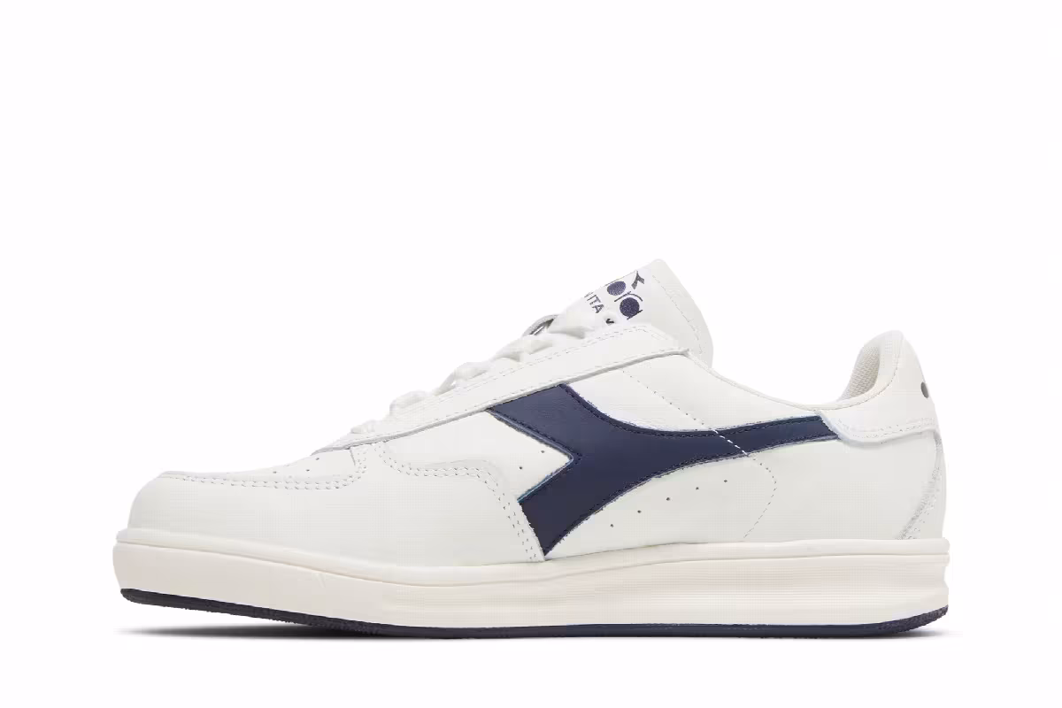 Diadora B.Elite White Peacoat, view 4