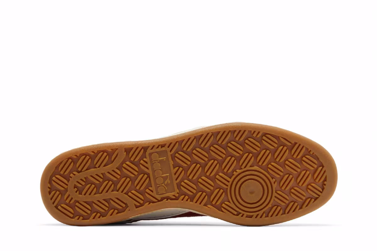 Diadora Magic Basket Mid White Chili Pepper, view 5