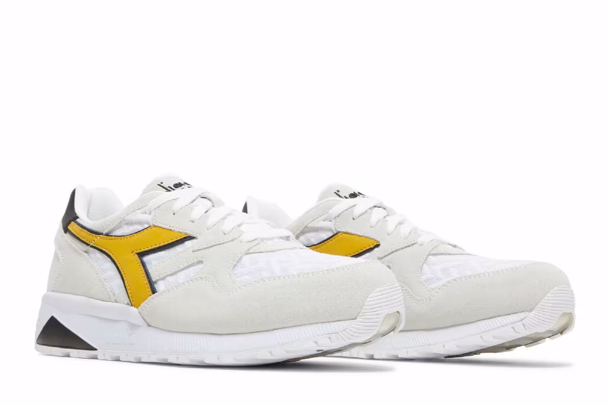 Diadora N9002 Lux White Rich Gold, view 9