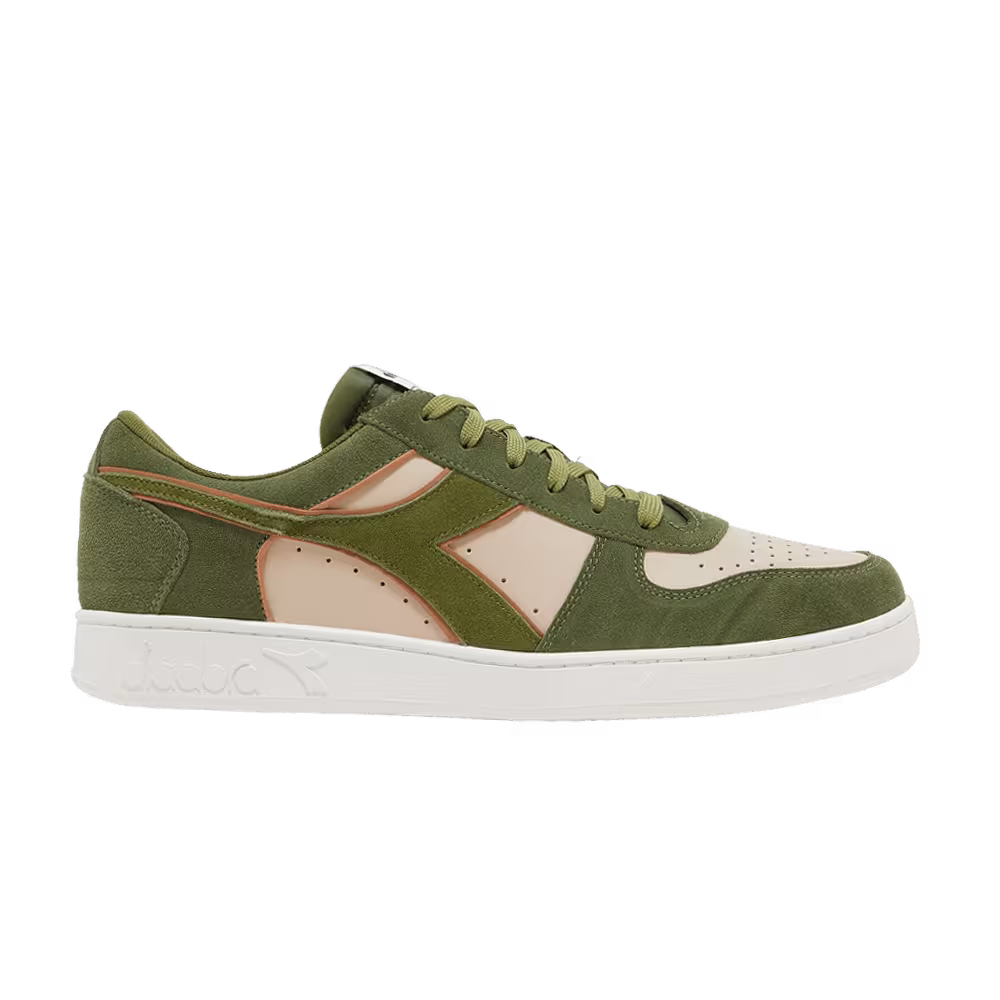 Diadora Magic Basket Low Calliste Green Moth