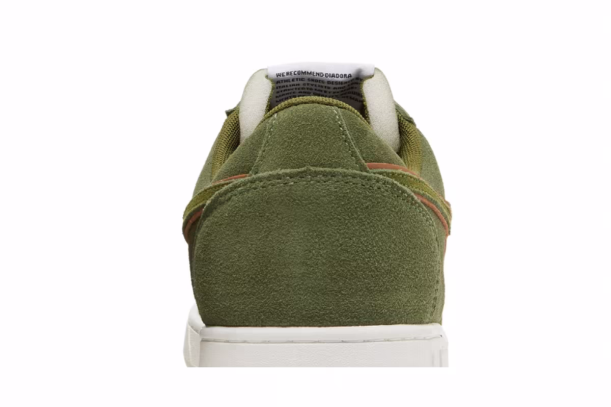 Diadora Magic Basket Low Calliste Green Moth, view 8