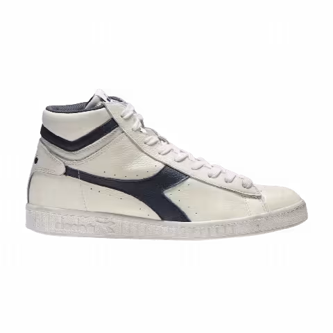 Diadora Game L High Waxed 'White Blue Caspian Sea'